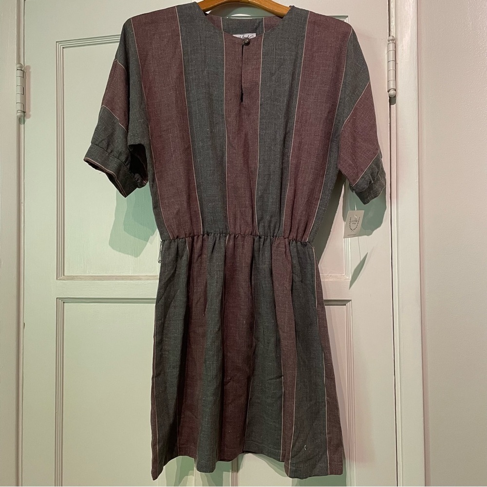 Vintage Malouf dress- upcycled to a mini dress